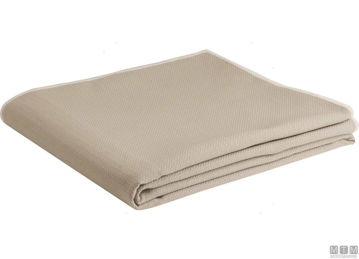 MB Aruba stain-resistant tablecloth 155x130 sand - original photo Motomarine Srl