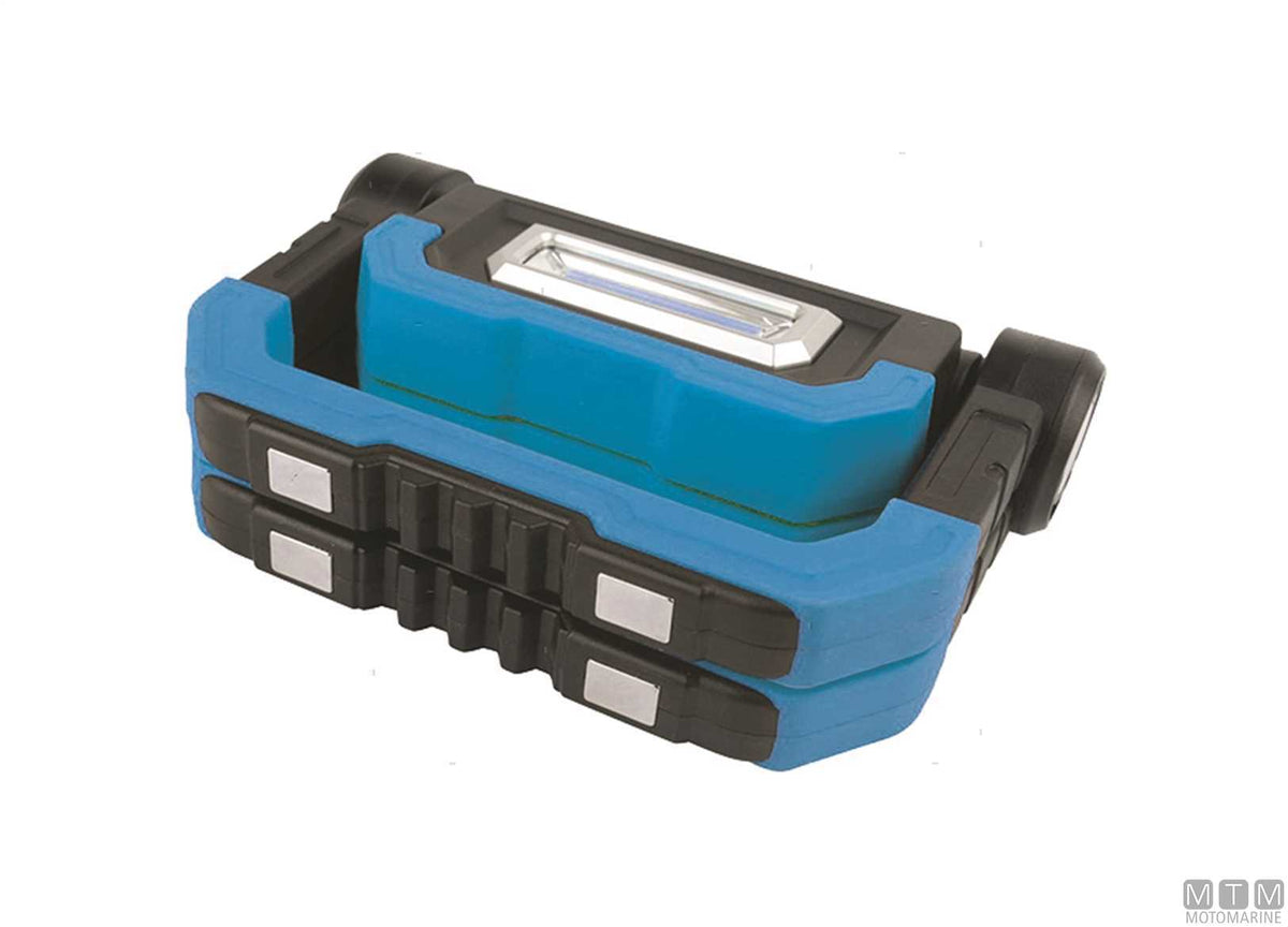K-Tool rechargeable work light - original photo Motomarine Srl