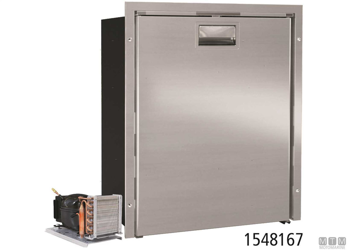 VF C130LX 130 L fridge, stainless steel, internal compressor - original photo Motomarine Srl