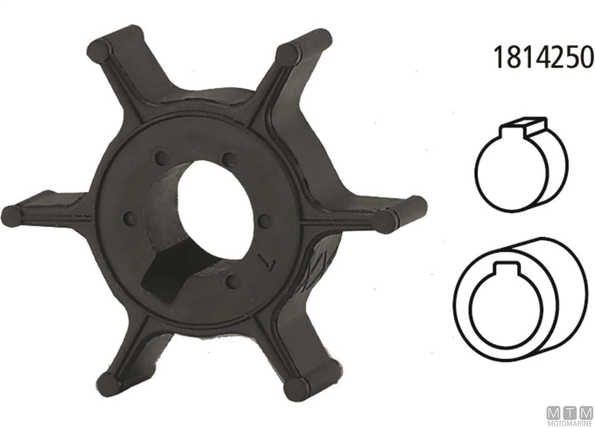 Impeller MTM - OEM Yamaha 6H4-44352-02 - original photo Motomarine Srl