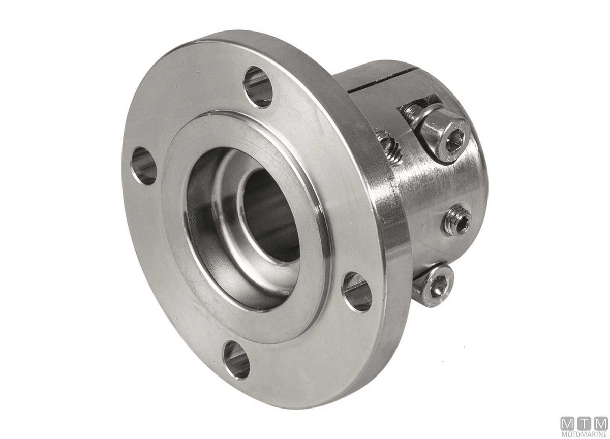 C45 coupling flange for Ø35 mm shaft, D127 mm - original photo Motomarine Srl