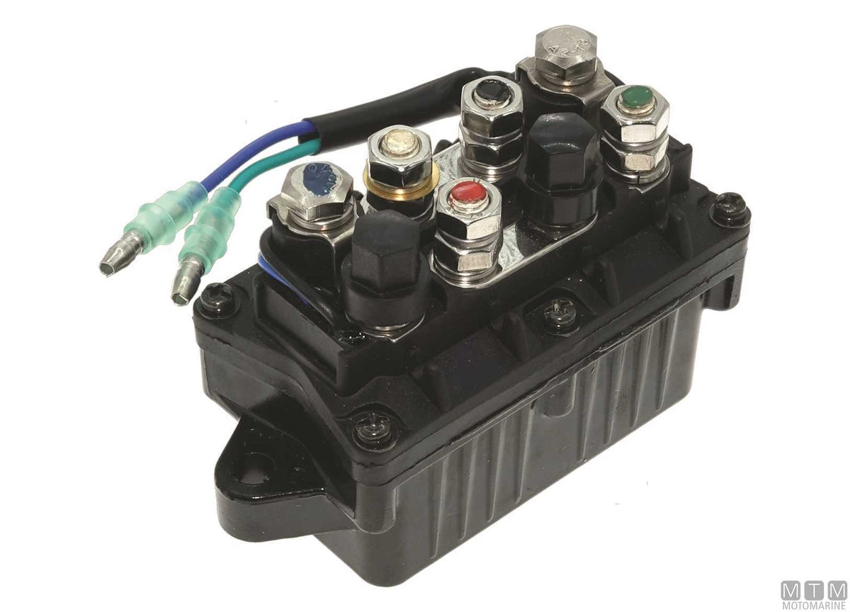 Trim relay MTM ref. Yamaha 6H1-81950-00 - original photo Motomarine Srl