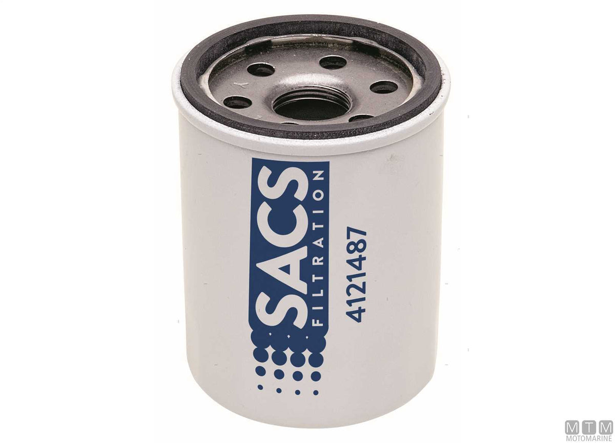 SACS oil filter ref. Mercury 35-883702Q - original photo Motomarine Srl