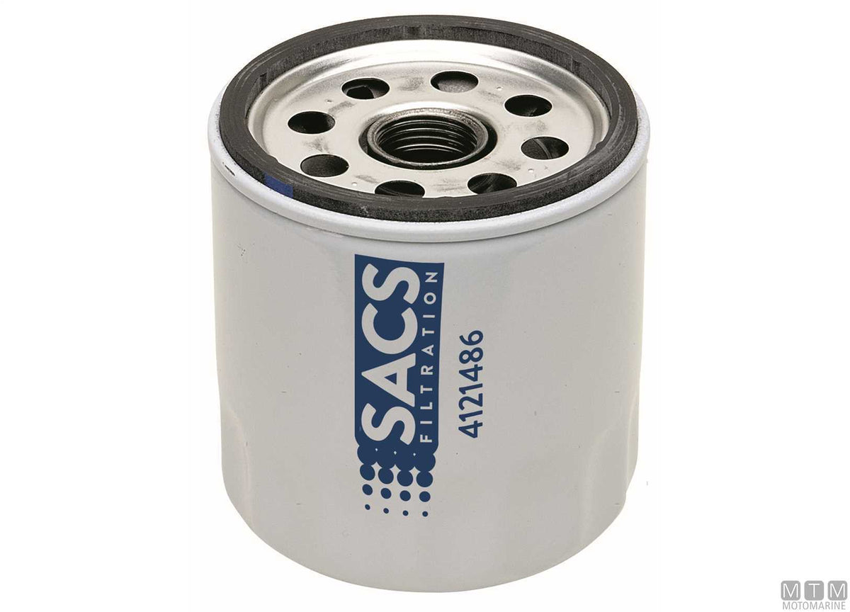 SACS oil filter ref. Mercury 35-866340Q03 - original photo Motomarine Srl