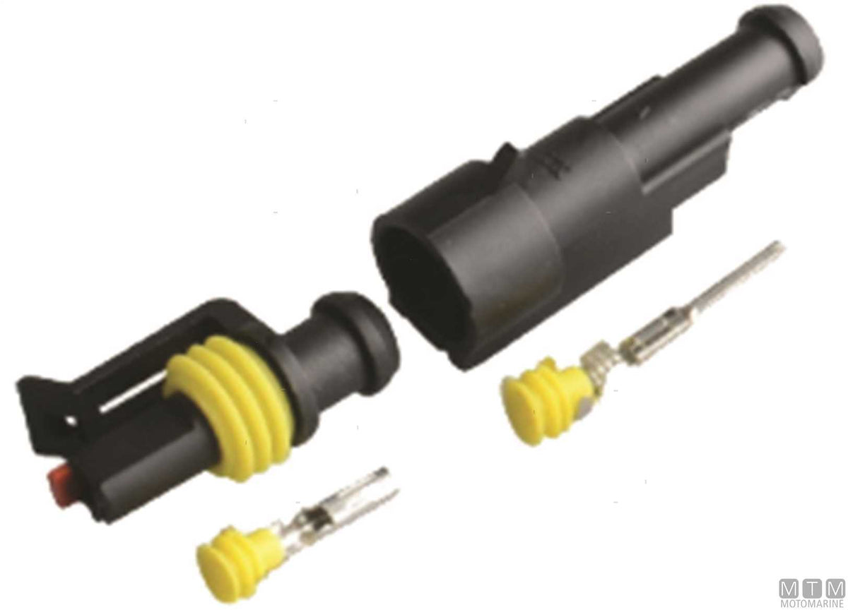Quick connector T-Type 3-pole - original photo Motomarine Srl