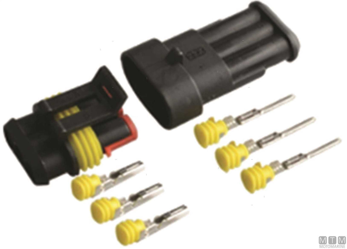Quick connector T-Type 1-pole - original photo Motomarine Srl