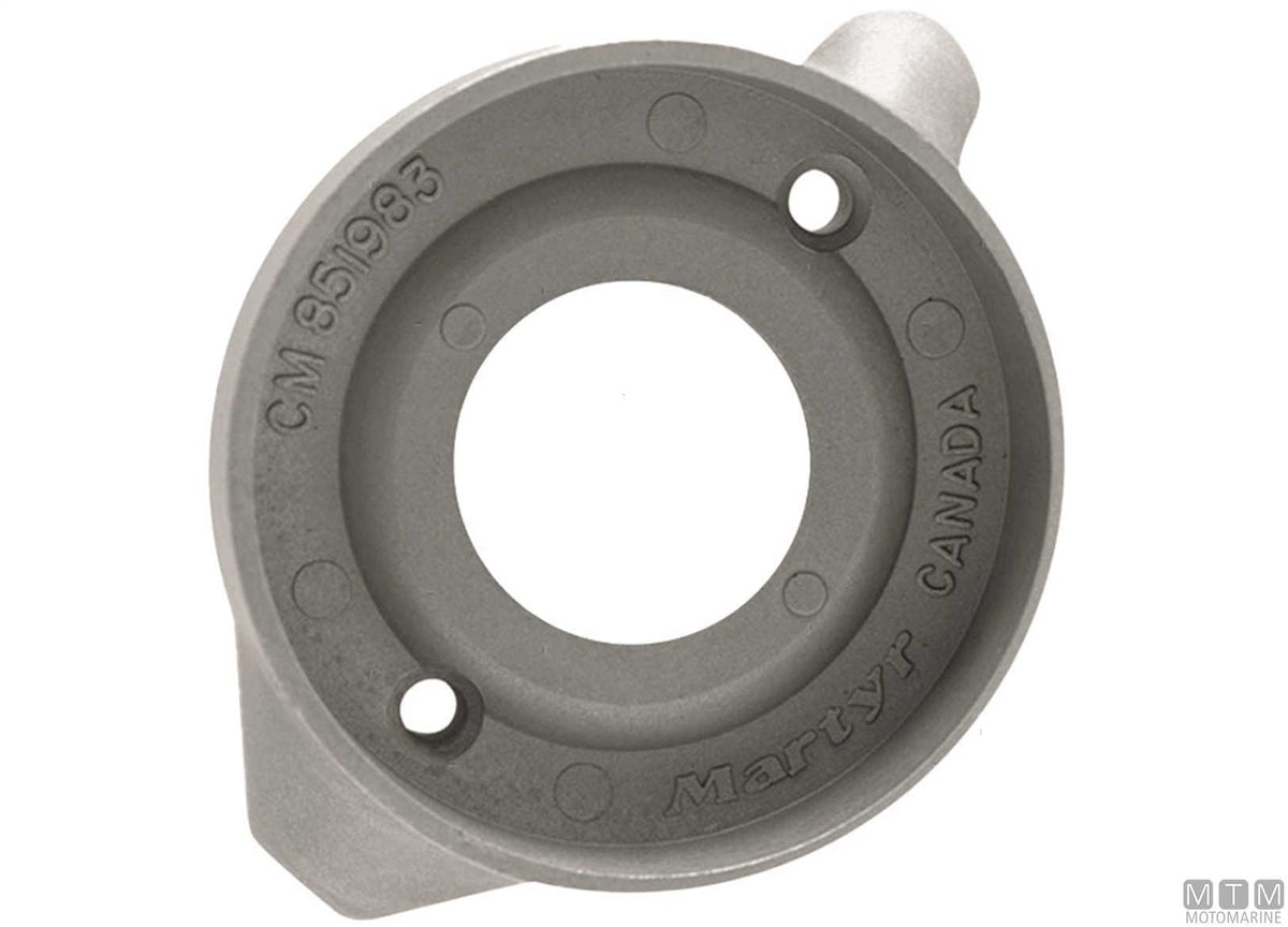 Bar anode Volvo in aluminum - original photo Motomarine Srl
