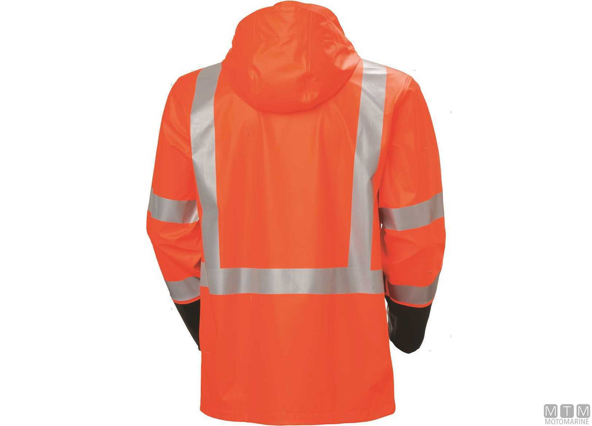 Jacket H/H WW rainwear Addvis 269 Hi-Vis orange 2XL - original photo Motomarine Srl