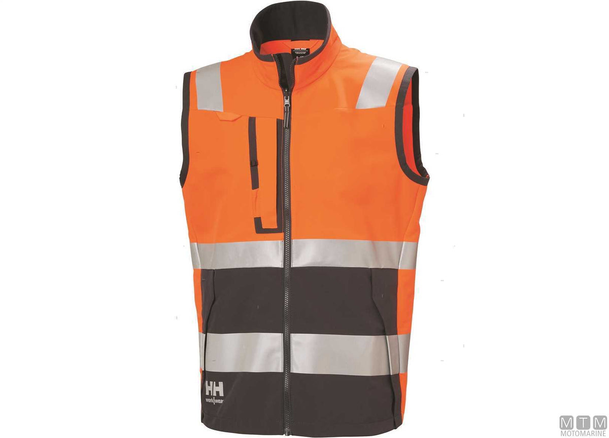 Technical vest H/H WW Alna 4X 269 Hi-Vis orange 2XL - original photo Motomarine Srl
