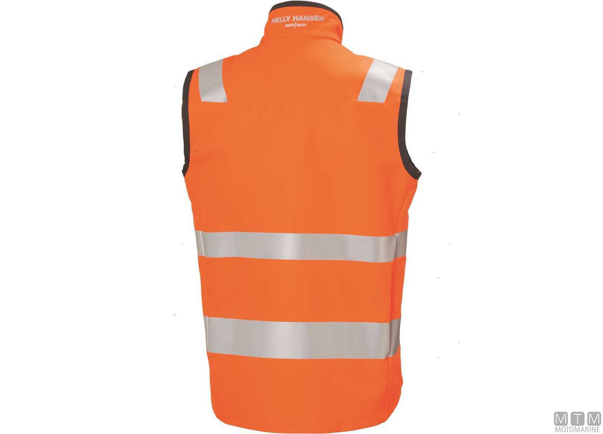 Technical vest H/H WW Alna 4X 269 Hi-Vis orange M - original photo Motomarine Srl