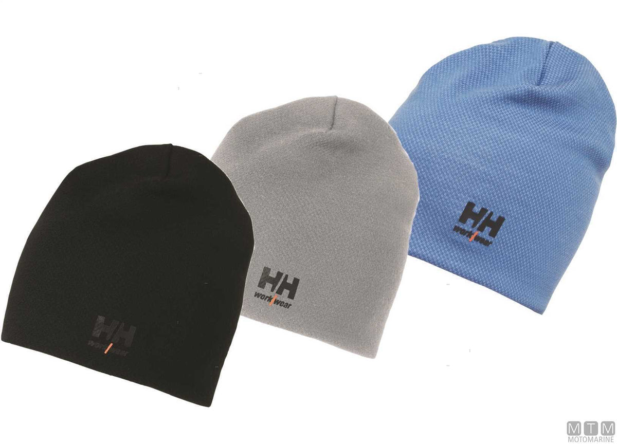 H/H merino wool beanie 990 black - original photo Motomarine Srl