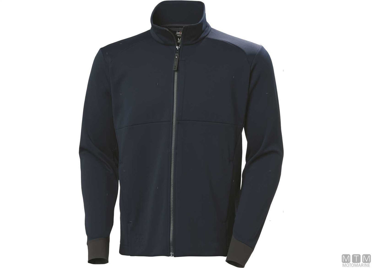 H/H WW Tech Midlayer jacket 590 navy blue S - original photo Motomarine Srl