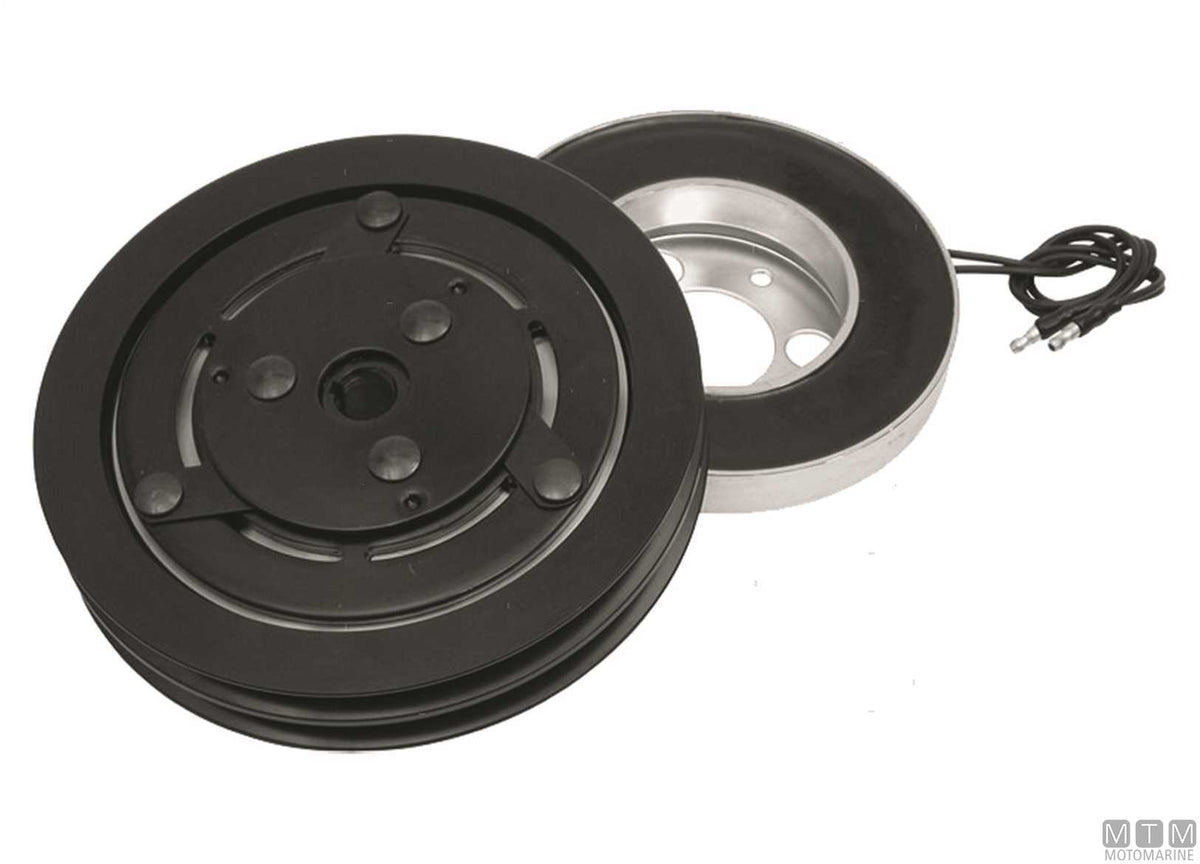 Johnson magnetic pulley 2 grooves type A 12V - original photo Motomarine Srl
