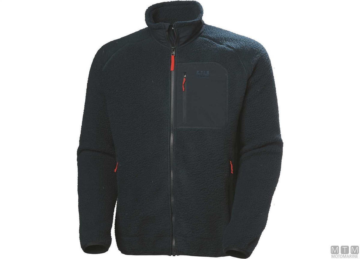 H/H Panorama fleece jacket 597 navy blue XL - original photo Motomarine Srl