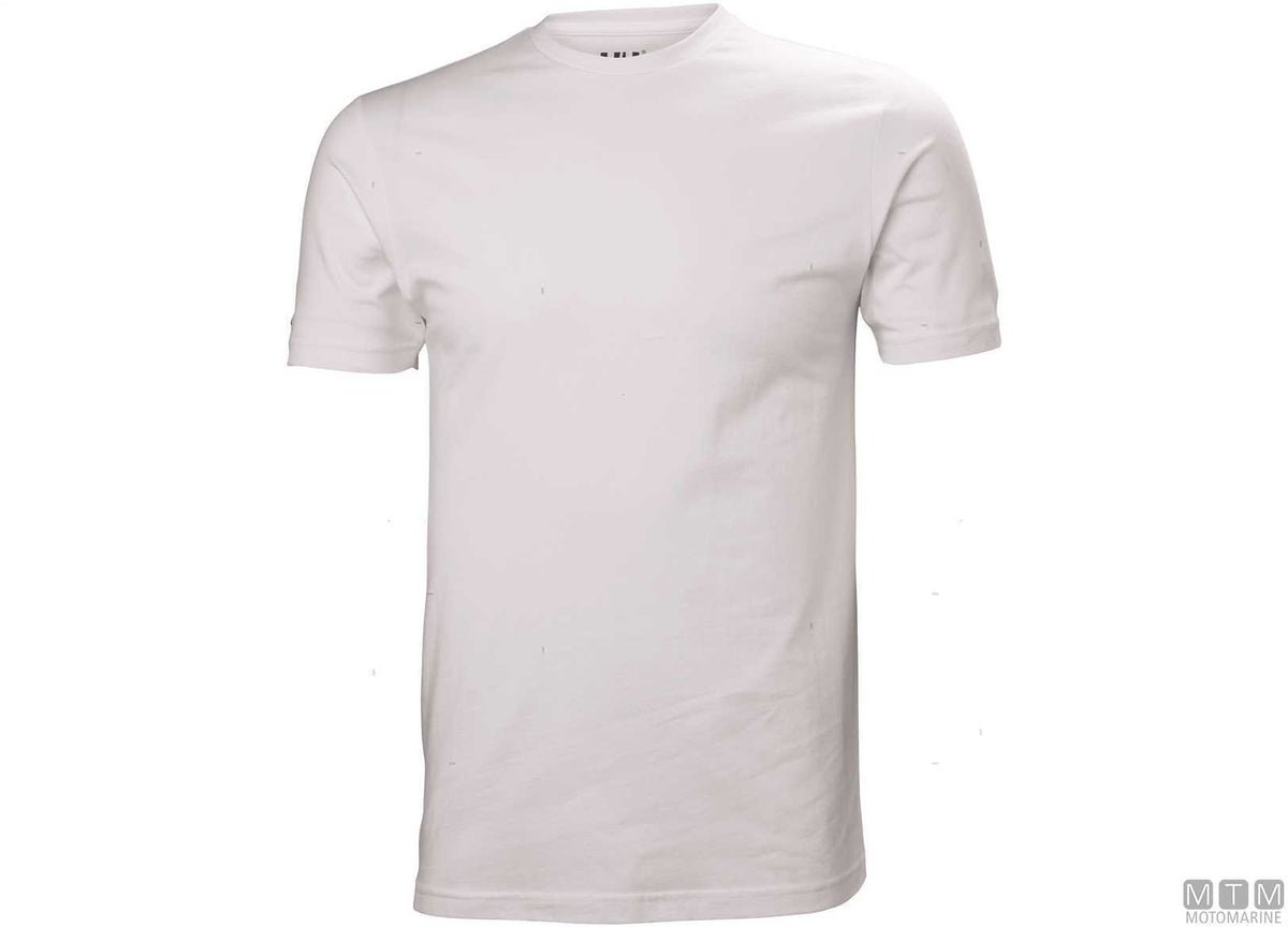 H/H Crew T-shirt 001 White S - original photo Motomarine Srl