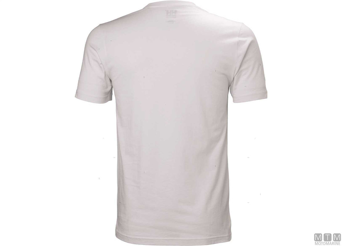 H/H Crew T-shirt 001 White S - original photo Motomarine Srl