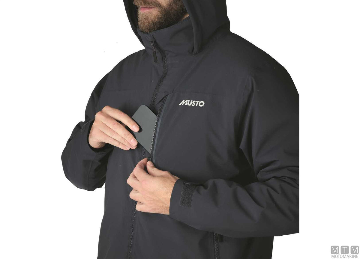 Musto BR1 Primaloft Midlayer 598 Navy Blue Jacket S - original photo Motomarine Srl