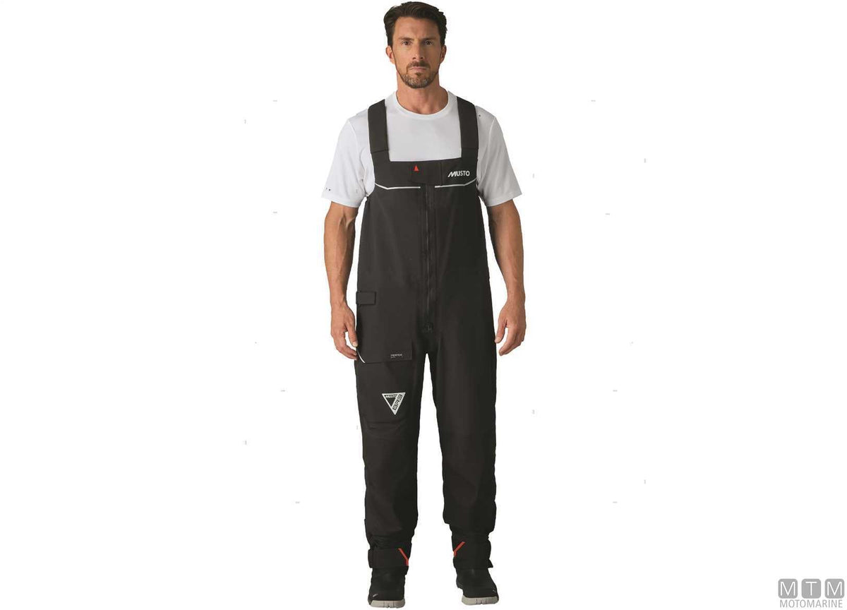 Musto BR3 Pertex Offshore Salopette 990 black S - original photo Motomarine Srl
