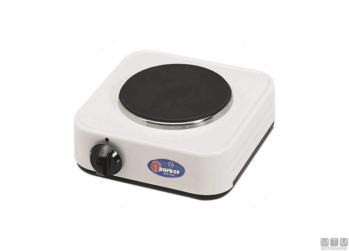 1-plate electric stove Parker - original photo Motomarine Srl