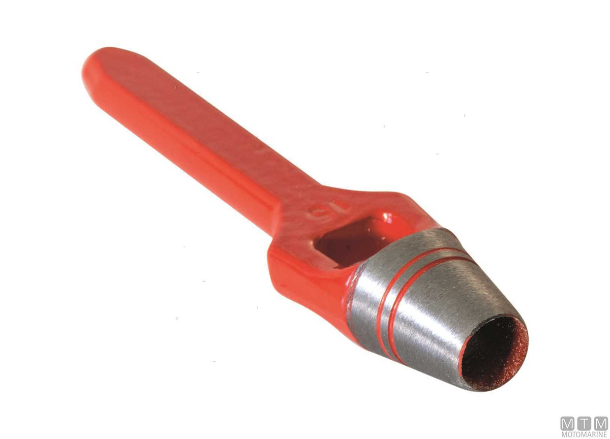 Eyelet punch hole Ø8 mm - original photo Motomarine Srl