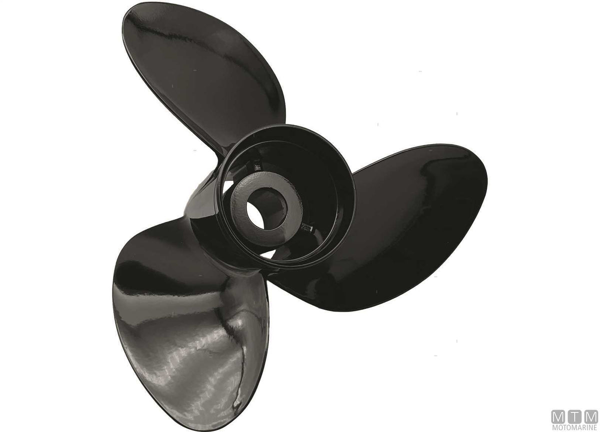 Alice propeller 4 blades aluminium 14x21 - original photo Motomarine Srl
