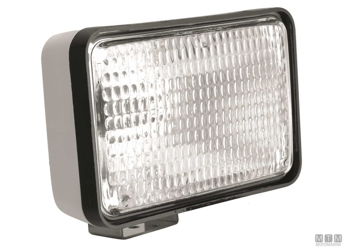 Halogen deck light 114x178 mm - original photo Motomarine Srl