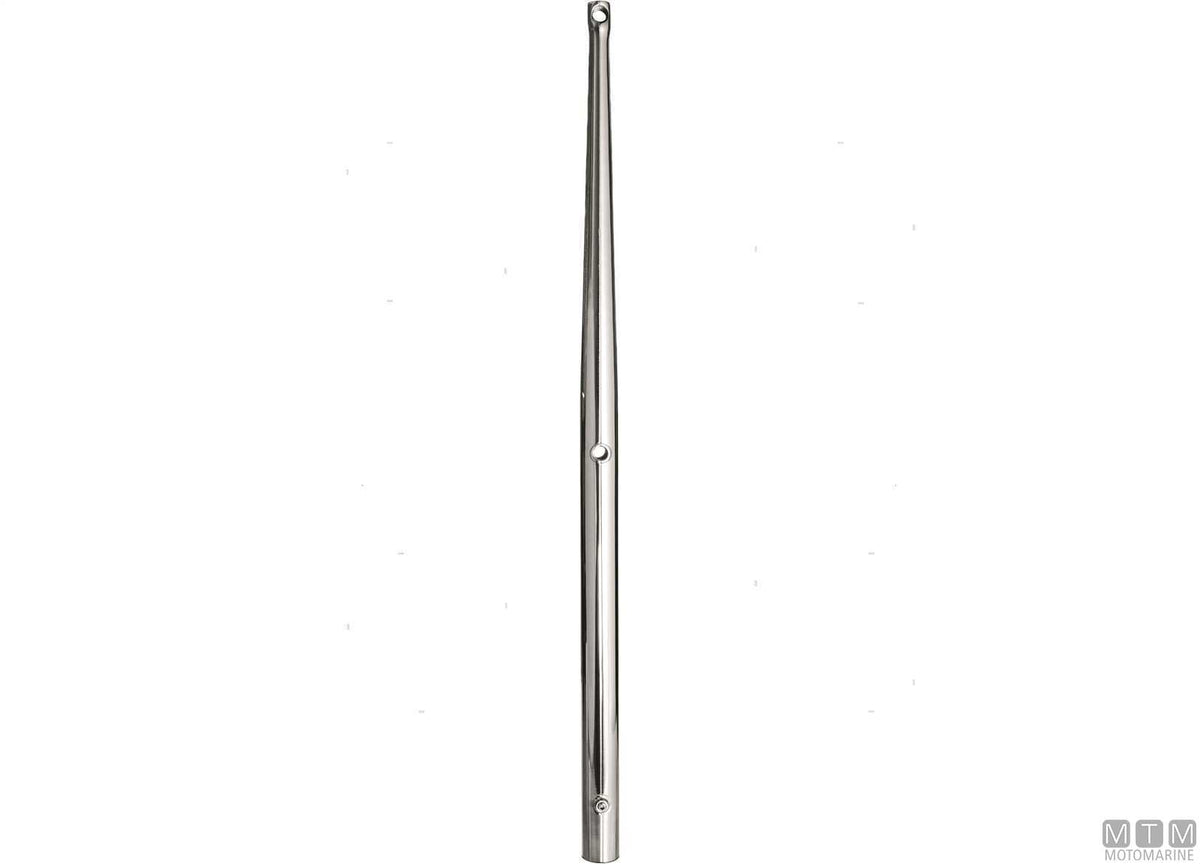 Stanchion h650 mm Ø30 mm stainless steel 316 - original photo Motomarine Srl