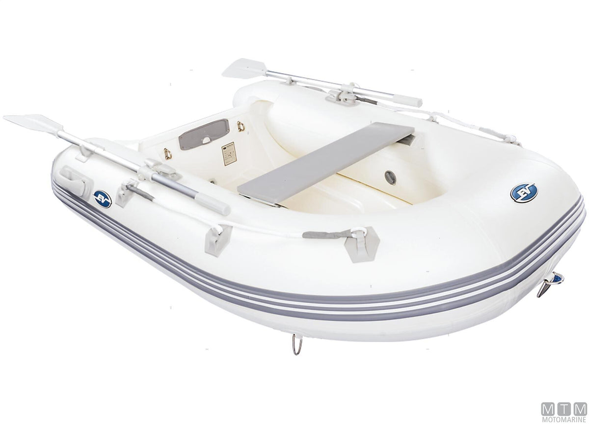 Eurovinil semi-rigid tender, fiberglass hull, L285 cm - original photo Motomarine Srl