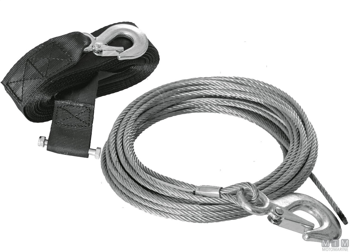 Cable for trailer winch Ø5 mm, 10 m - original photo Motomarine Srl