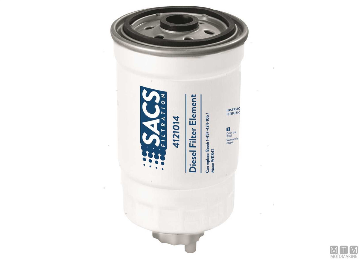 Diesel filter 80 UNI - original photo Motomarine Srl