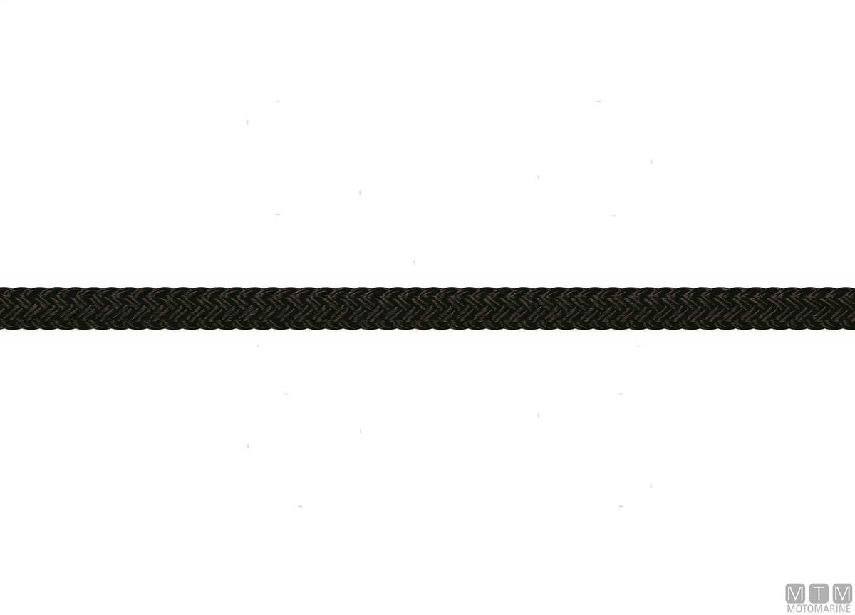 LIROS Porto mooring braid black polyester Ø16 mm 100 m - original photo Motomarine Srl