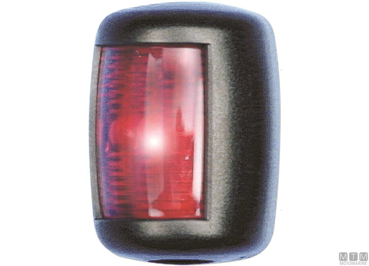 Combined red/green navigation light LED Mini black 43x61 mm - original photo Motomarine Srl