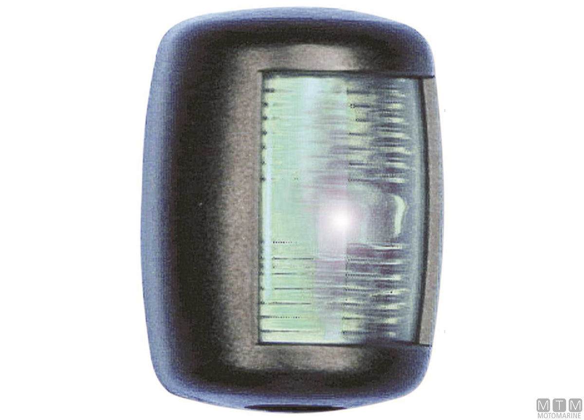 Green side navigation light LED Mini black 43x61 mm - original photo Motomarine Srl