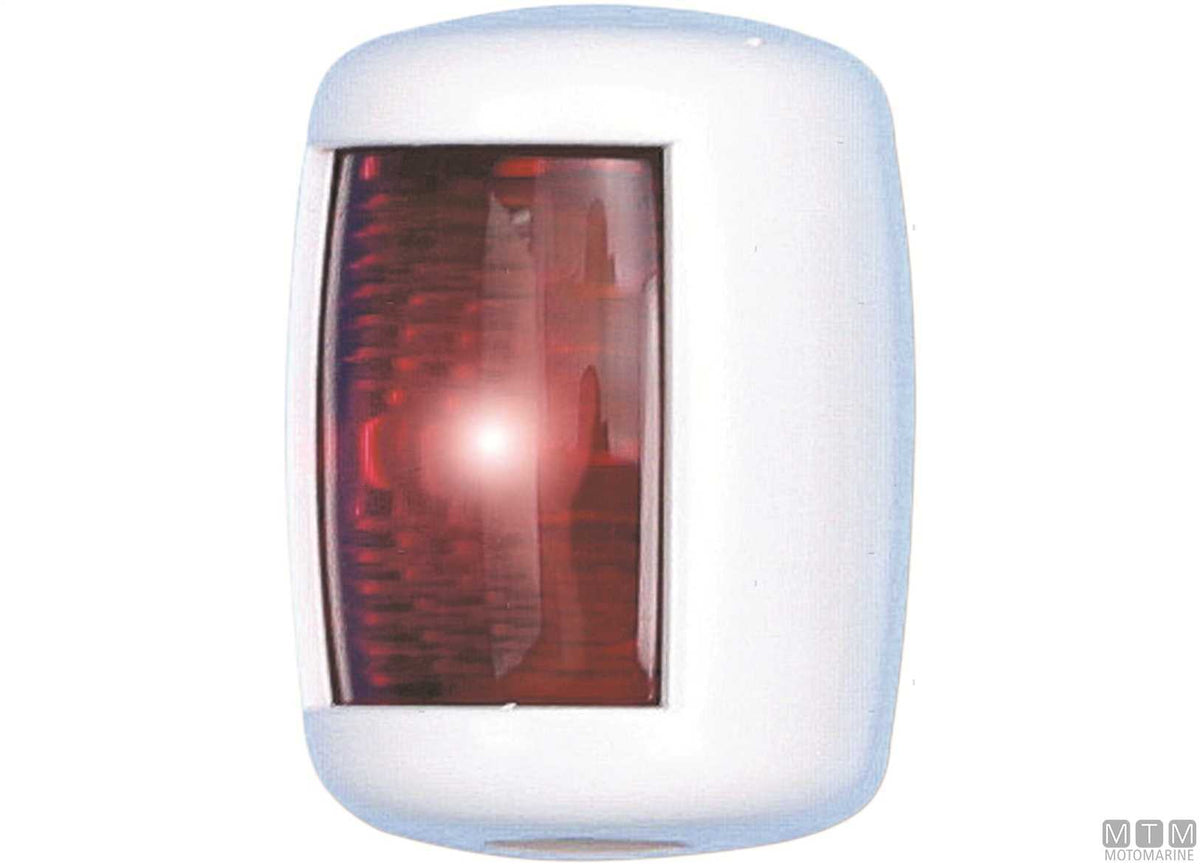 Combined red/green navigation light LED Mini white 43x61 mm - original photo Motomarine Srl