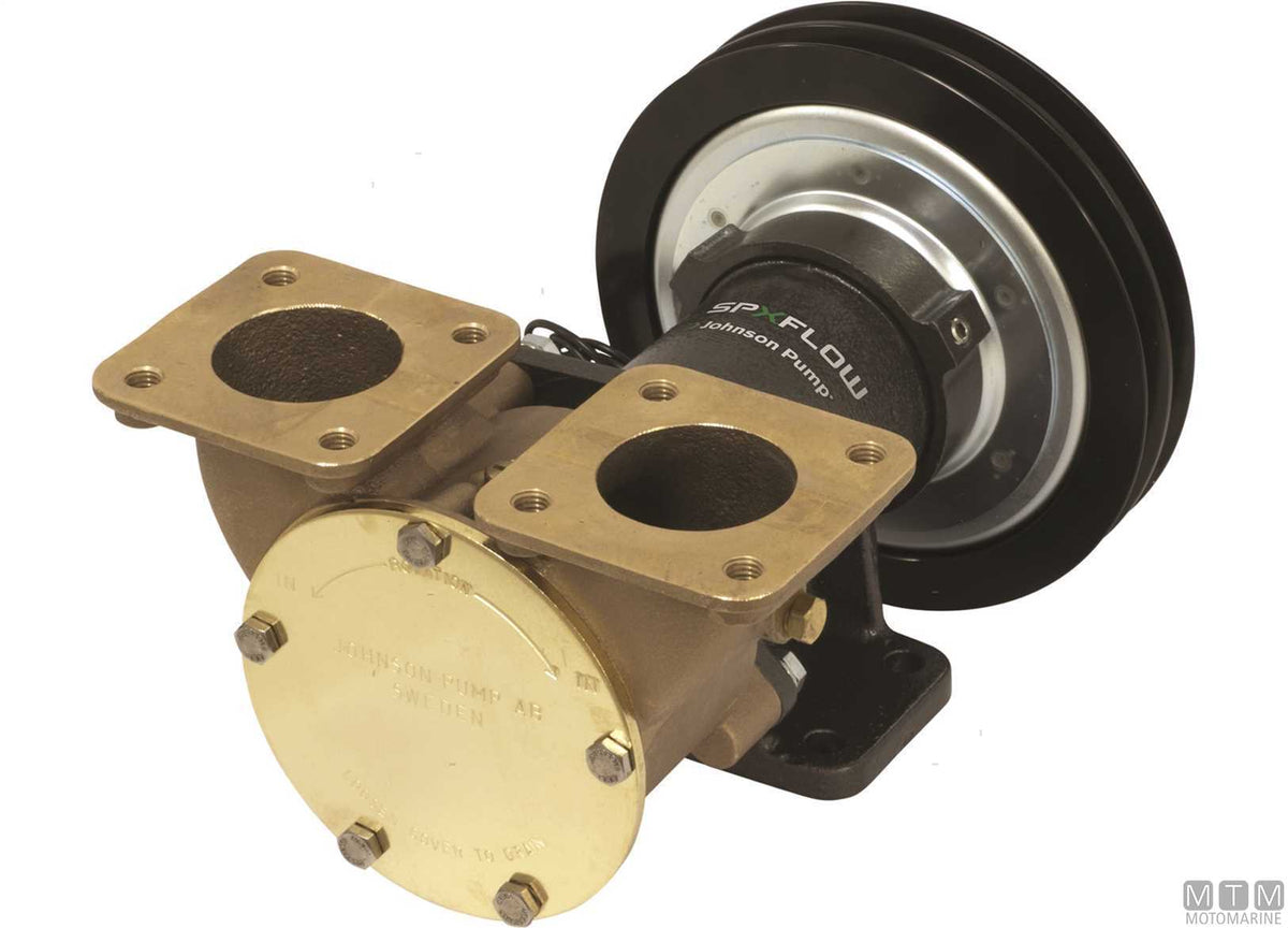 Johnson pump with electromagnetic clutch F8B-5000 TSS - original photo Motomarine Srl