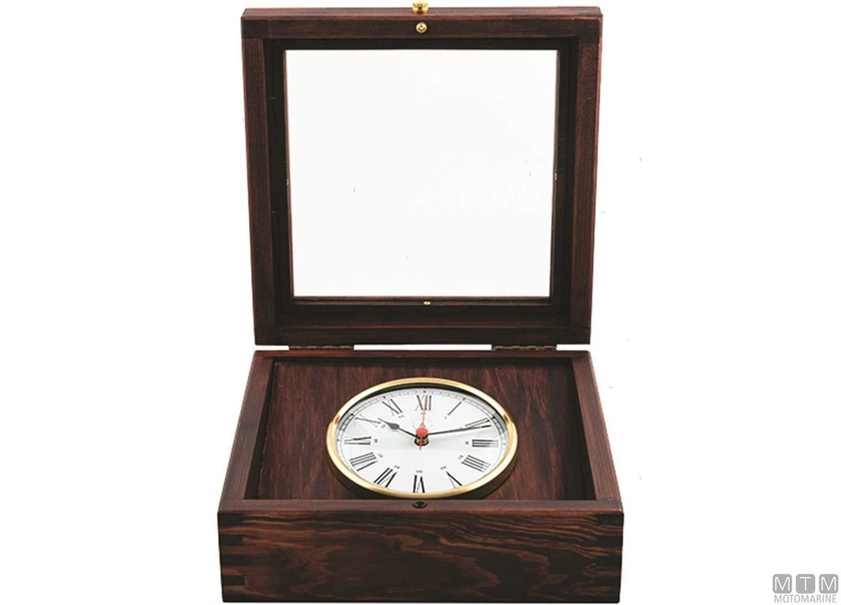 A-Nautic professional marine chronometer 110 mm - original photo Motomarine Srl