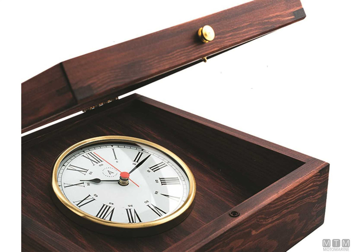 A-Nautic professional marine chronometer 110 mm - original photo Motomarine Srl