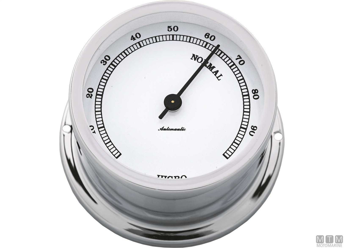 A-Nautic Pacific inclinometer 120 mm chrome-plated brass - original photo Motomarine Srl