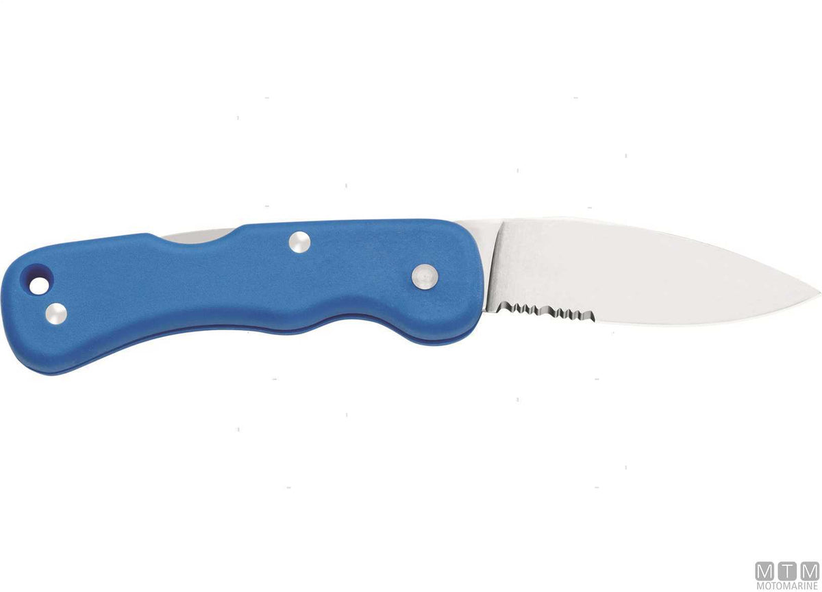 MAC JACK 697MS-B blue folding knife, 8 cm blade - original photo Motomarine Srl