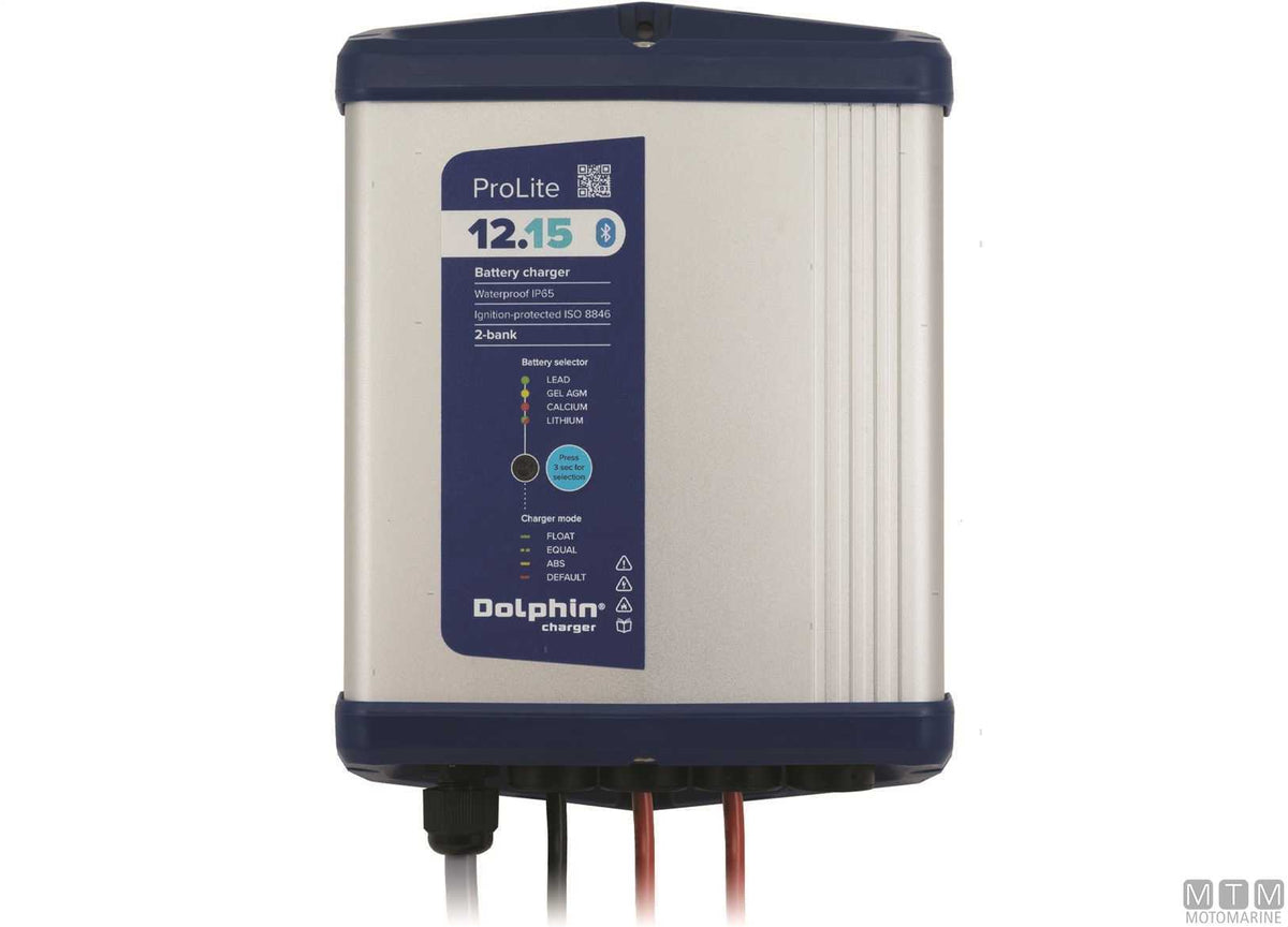 Dolphin ProLite Battery Charger 12V 15A - original photo Motomarine Srl