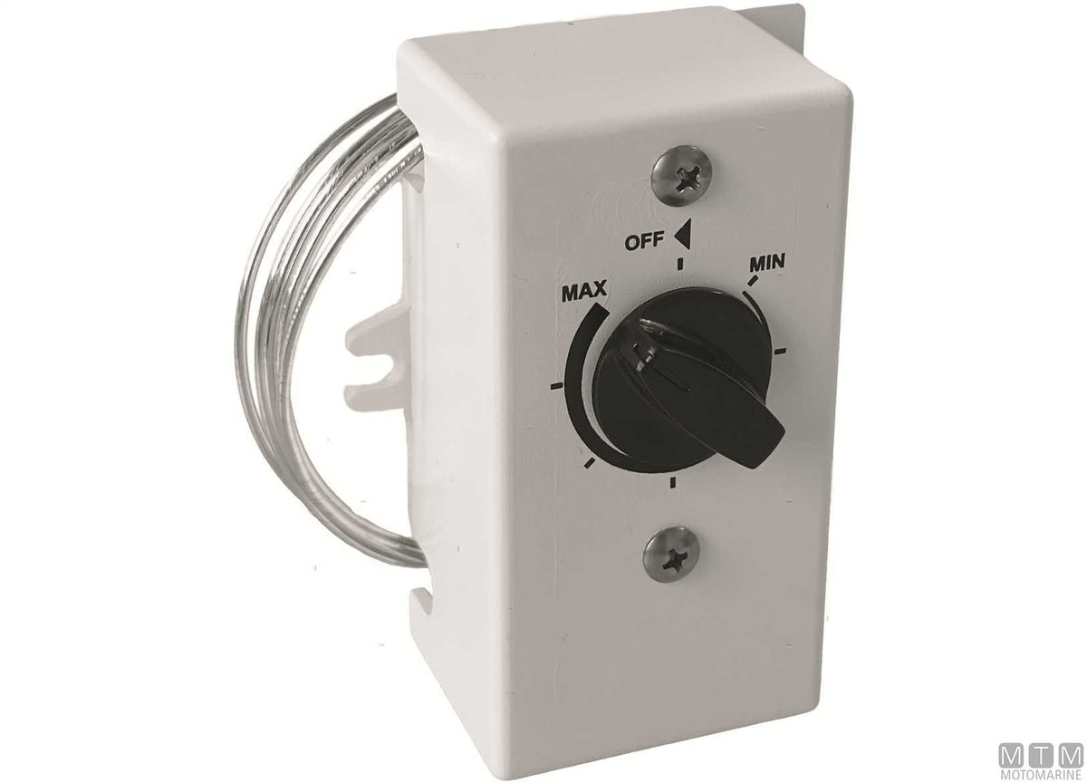 Side thermostat VF for fridges - original photo Motomarine Srl