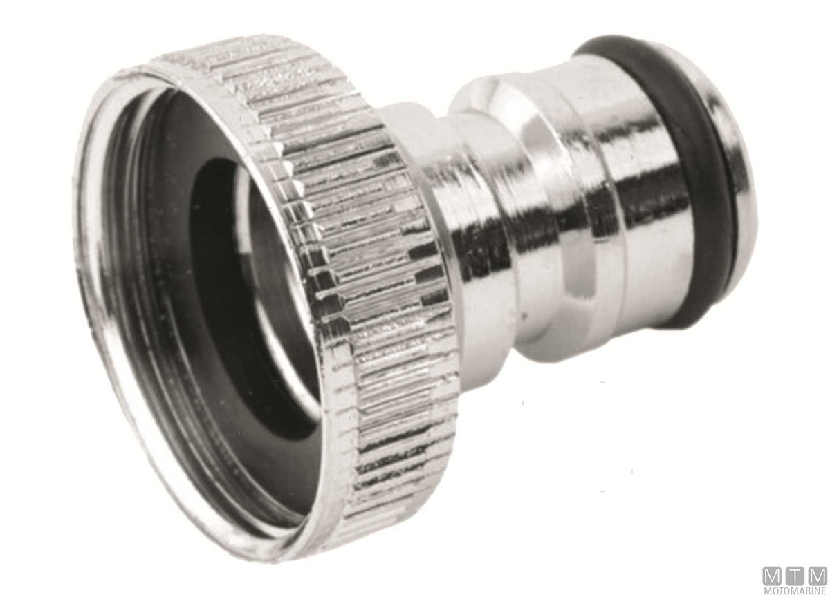 Quick hose tail connector 3/4" chrome-plated brass - original photo Motomarine Srl