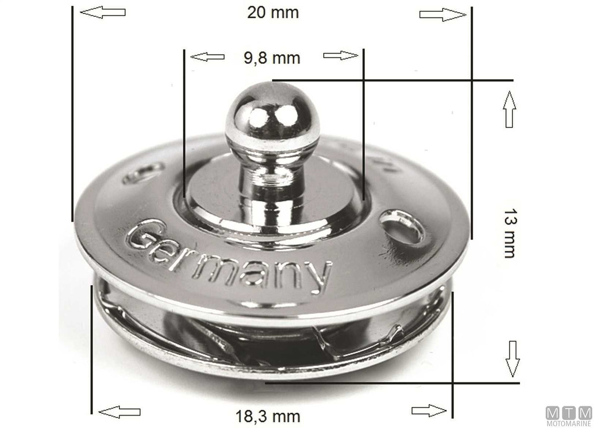 LOXX fabric attachment base - original photo Motomarine Srl