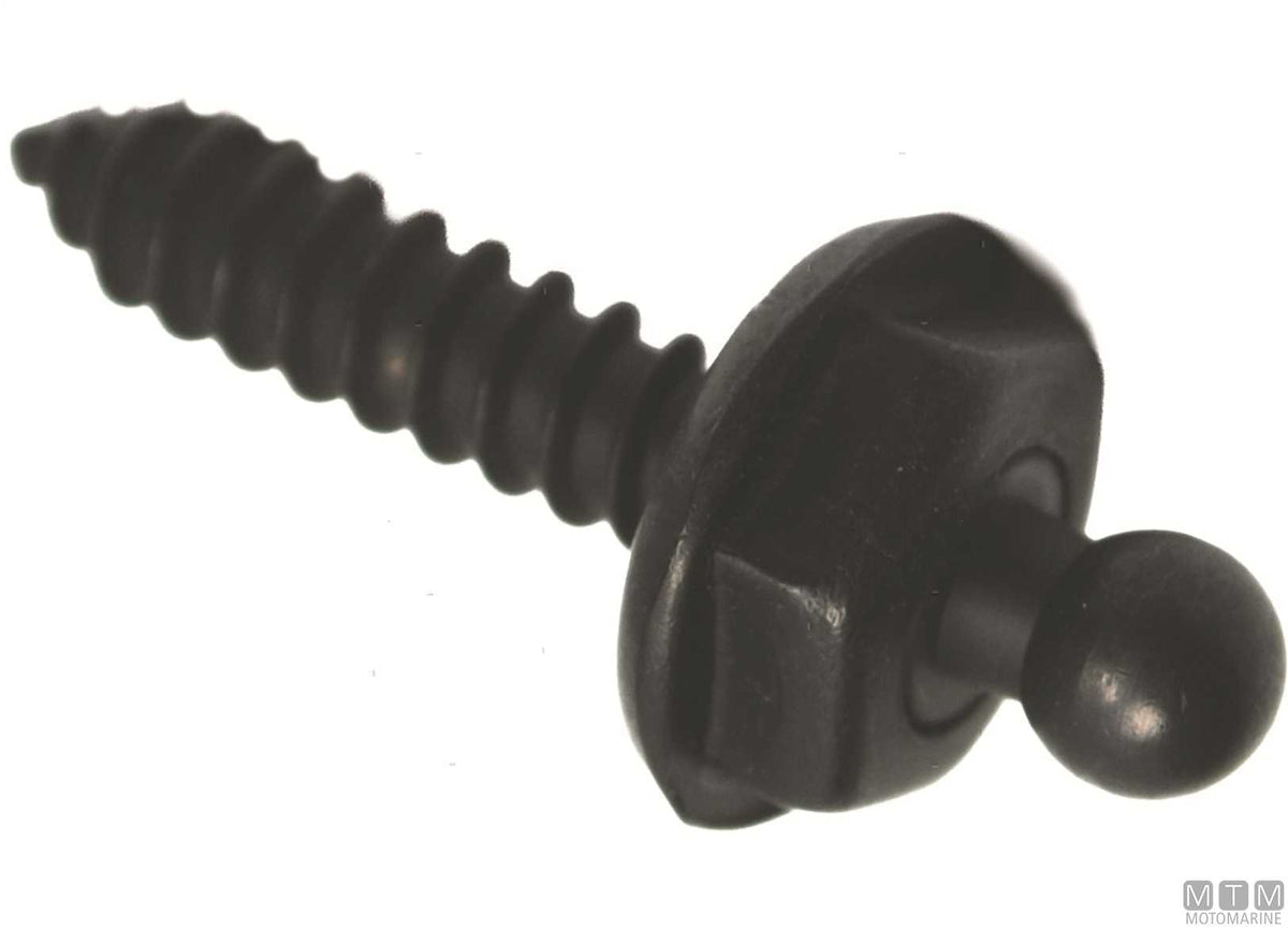 LOXX biting screw 16 mm black chrome - original photo Motomarine Srl