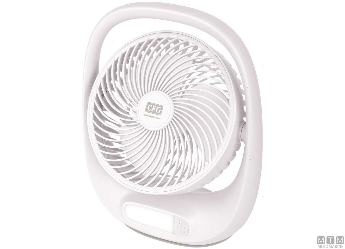 Rechargeable table fan Kimono - original photo Motomarine Srl