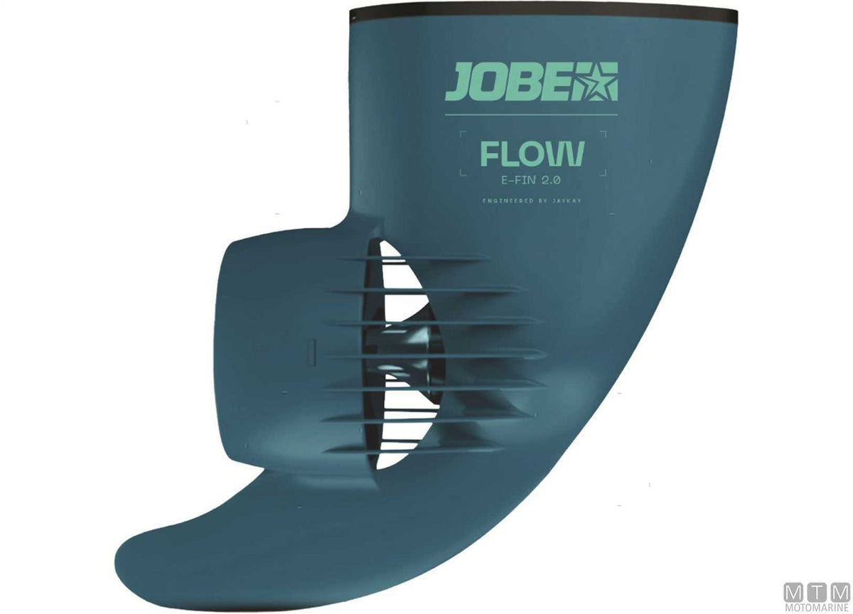 Jobe Flow E-Fin electric fin for SUP and kayak - original photo Motomarine Srl