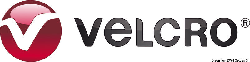 VELCRO® Brand GENERAL USE m 5 x 20 mm black - foto originale Osculati Srl