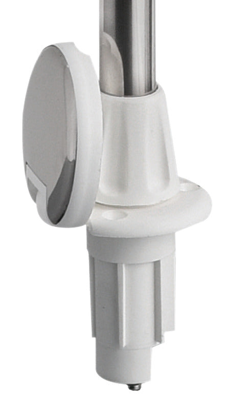Light pole w/Evoled 360° led light SS 100 cm - foto originale Osculati Srl